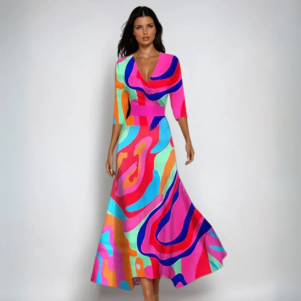 Emilia - Chic Bloom Dress