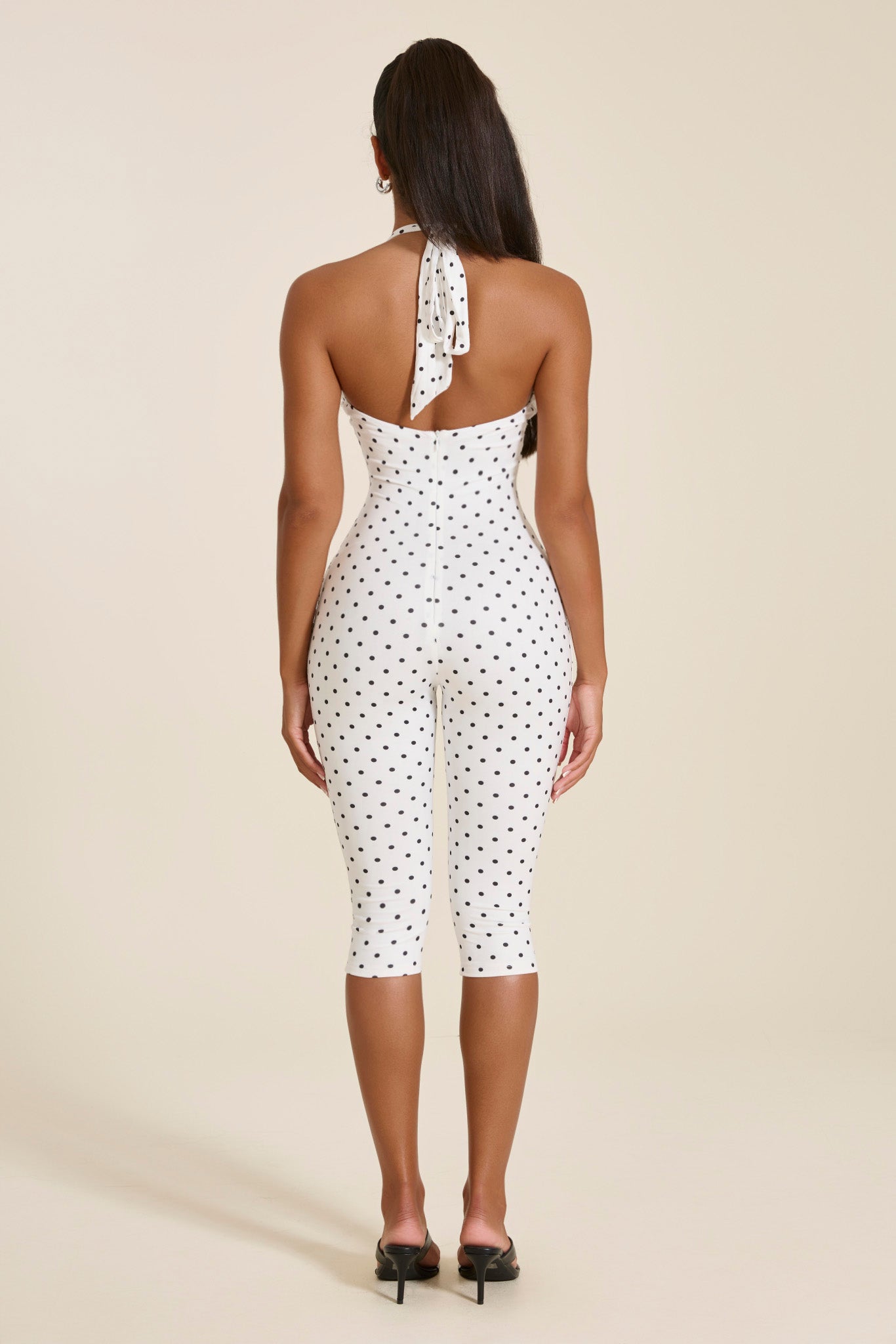 Shivon | Corset Capri Jumpsuit