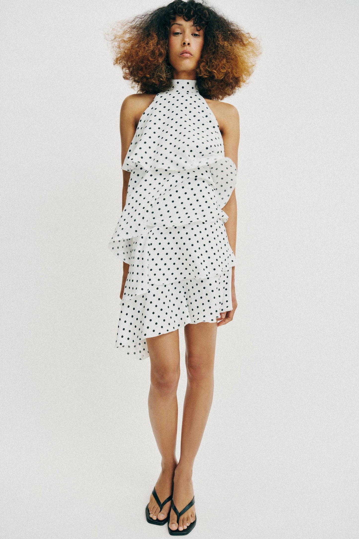 Venice | Polka Dot Halter Dress