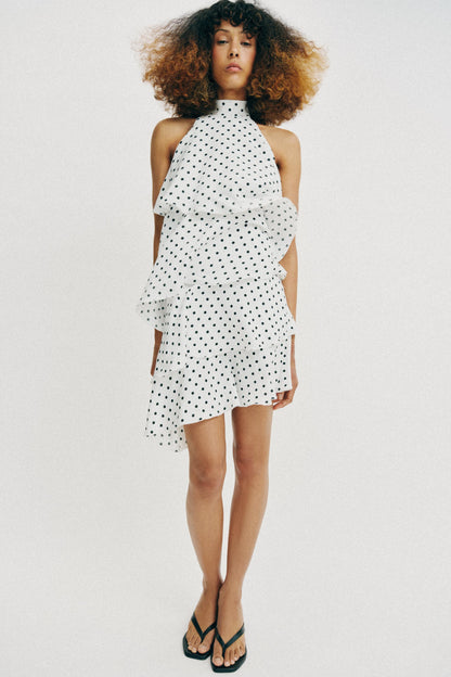 Venice | Polka Dot Halter Dress