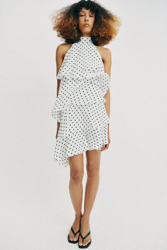 Venice | Polka Dot Halter Dress