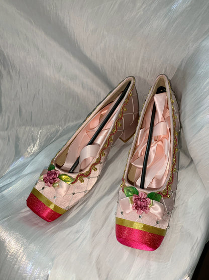Genevieve's high heels