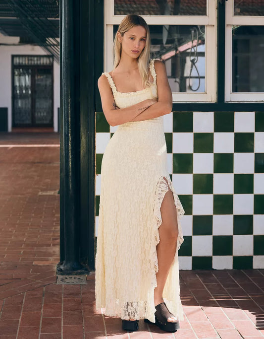 Muskoka | Lace Midi Dress