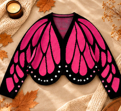 Butterfly Knit Cardigan
