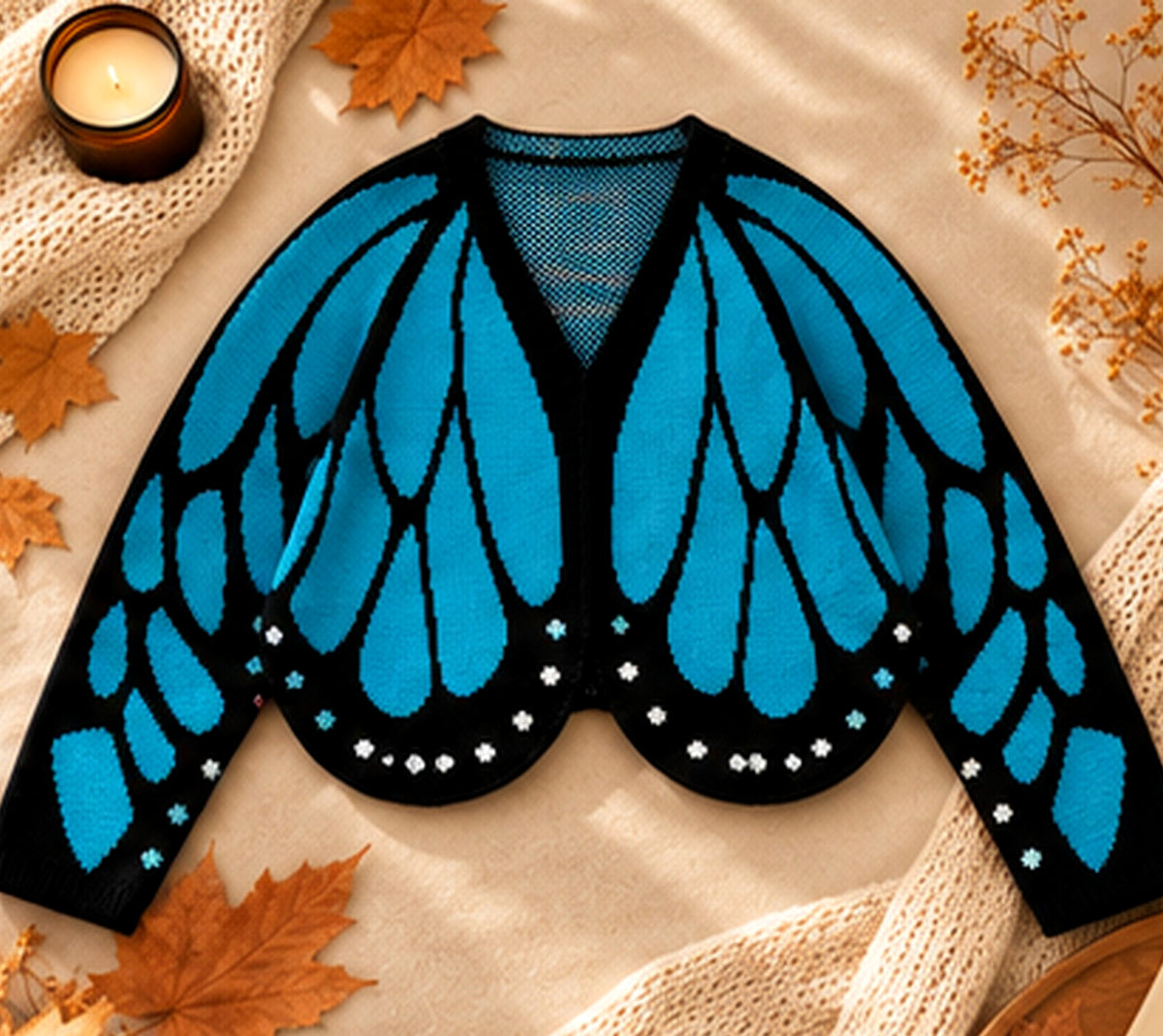 Butterfly Knit Cardigan