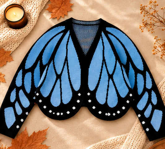 Butterfly Knit Cardigan