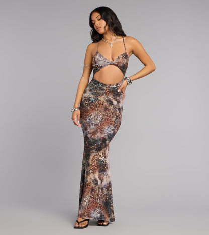Wild Plans | Cutout Maxi Dress