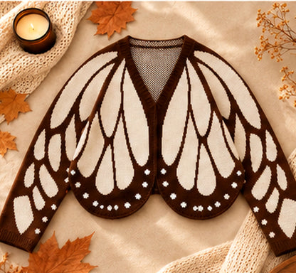 Butterfly Knit Cardigan