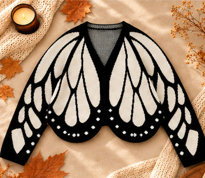 Butterfly Knit Cardigan