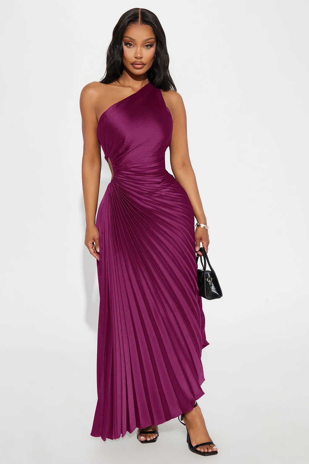 Belle | Satin Maxi Dress