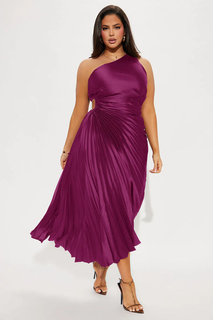 Belle | Satin Maxi Dress