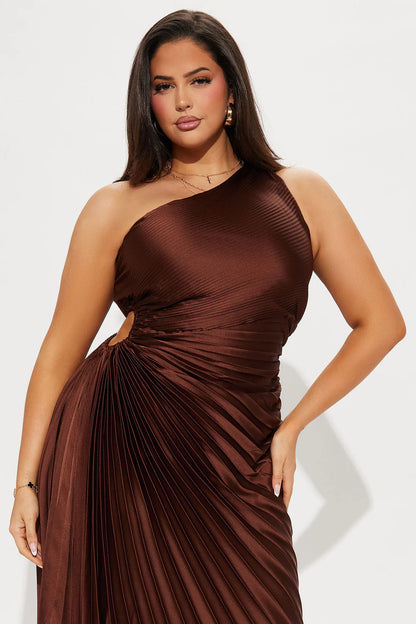 Belle | Satin Maxi Dress
