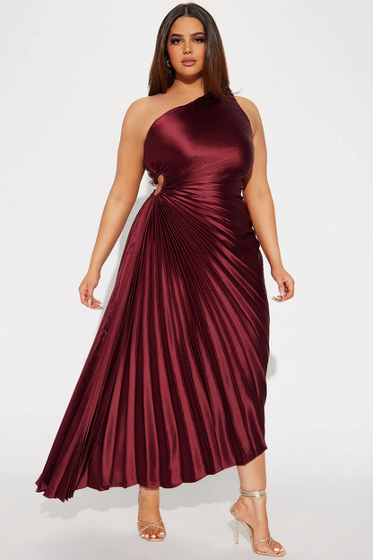Belle | Satin Maxi Dress
