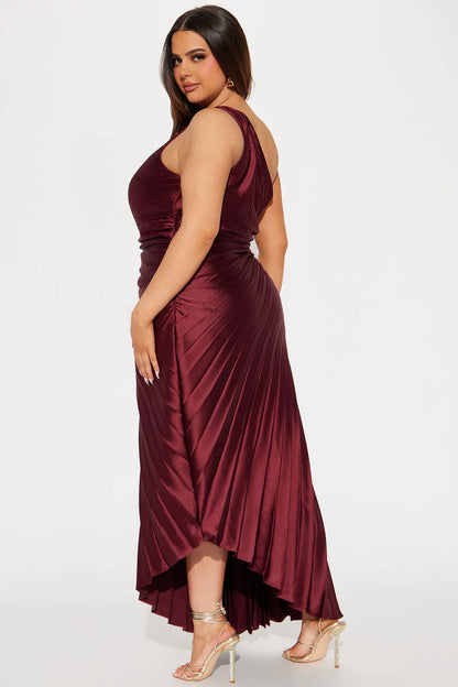 Belle | Satin Maxi Dress