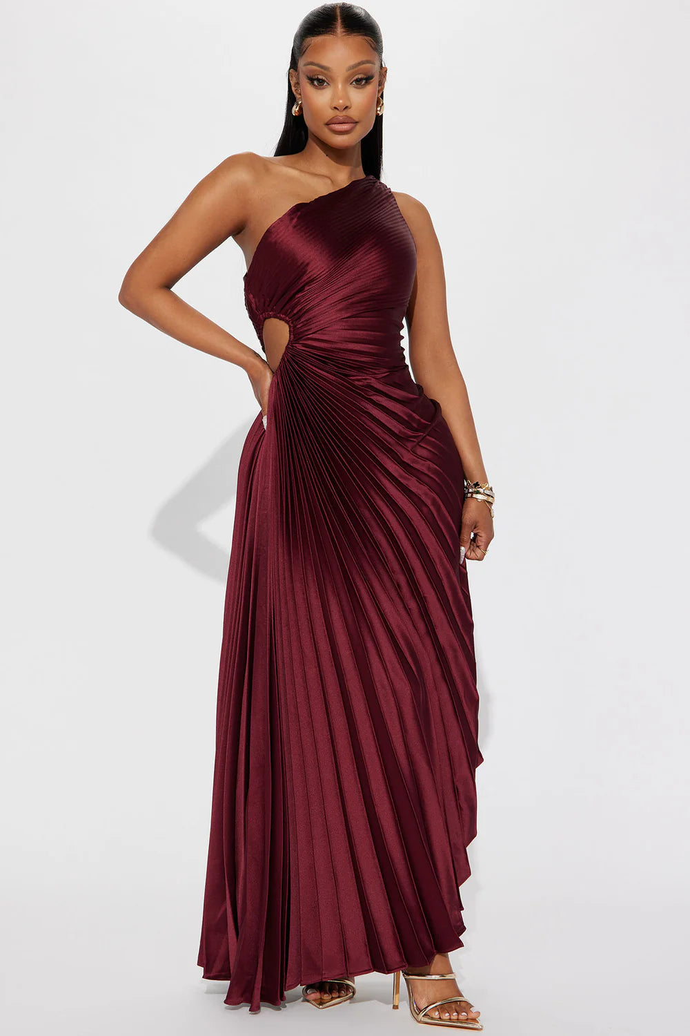Belle | Satin Maxi Dress