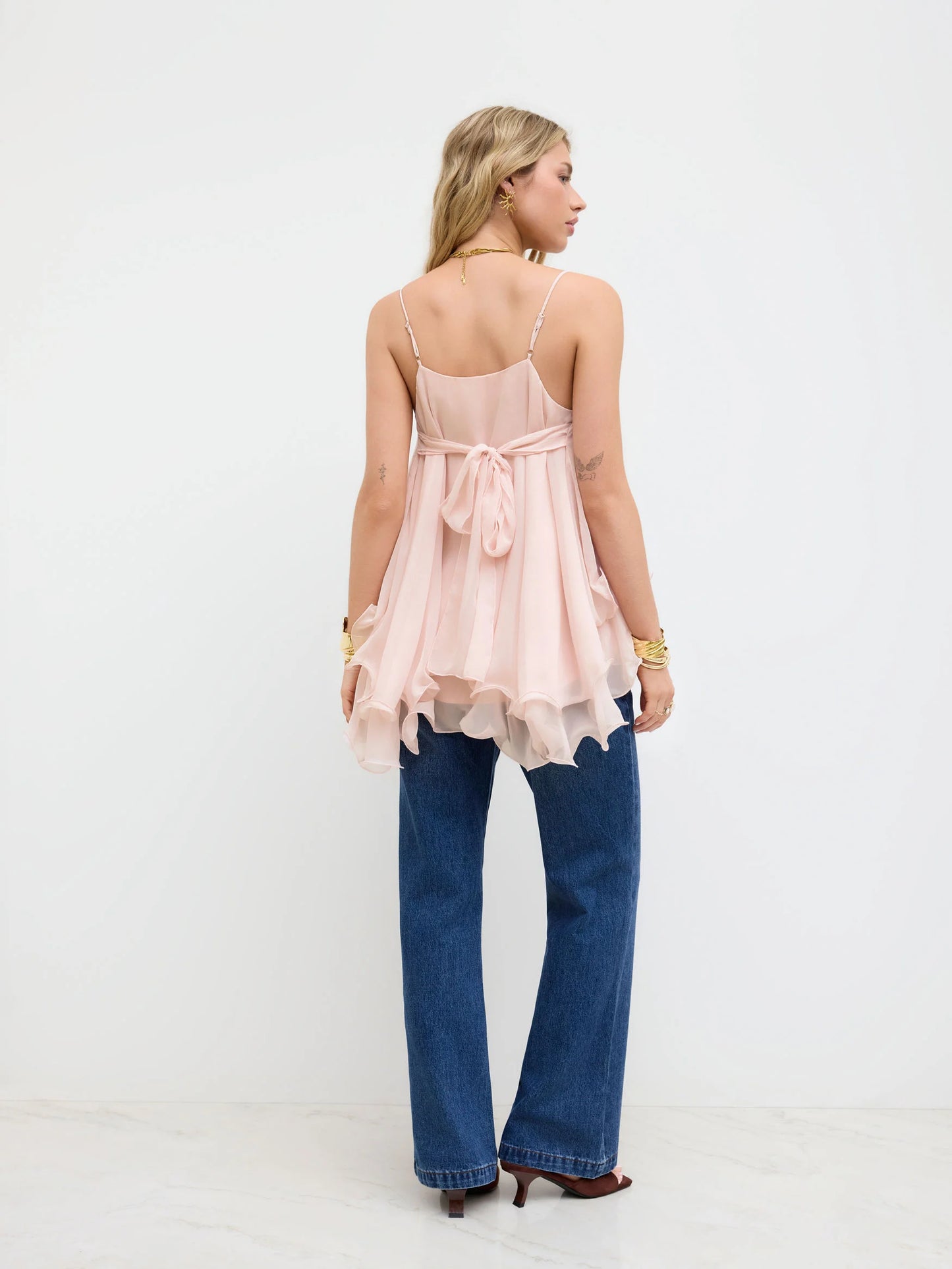Sophia | Ruffled Layered Cami Top