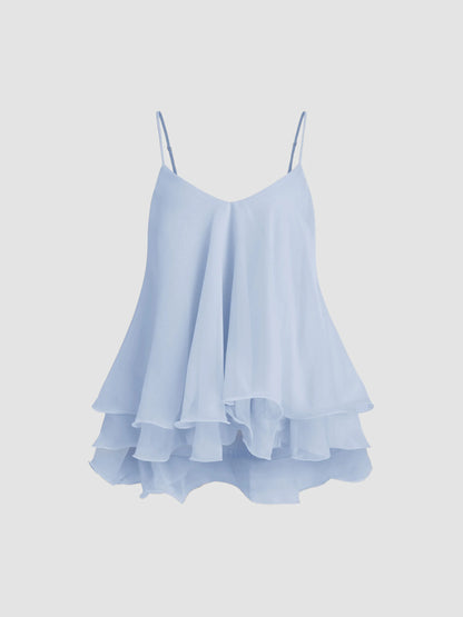 Sophia | Ruffled Layered Cami Top