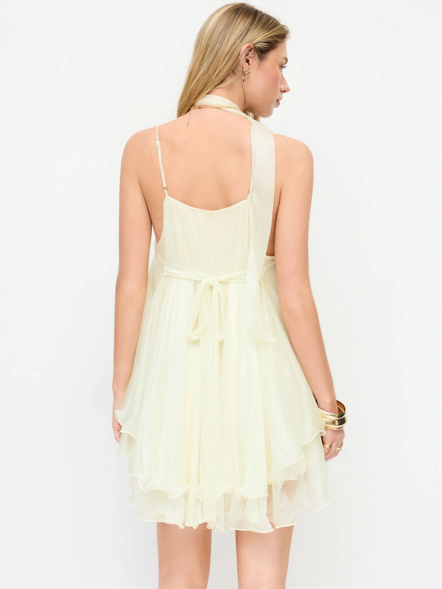Lara | Sequin Halter Dress