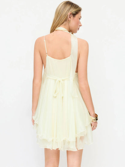 Lara | Sequin Halter Dress