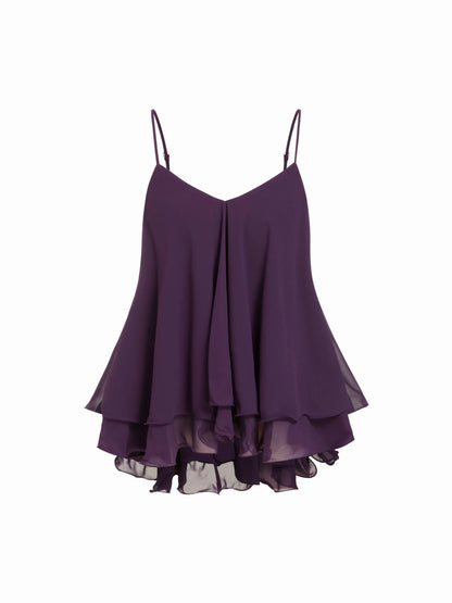 Sophia | Ruffled Layered Cami Top