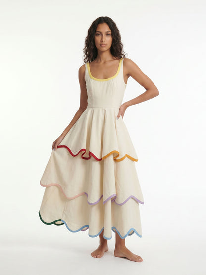Oz | Ruffle Maxi Dress