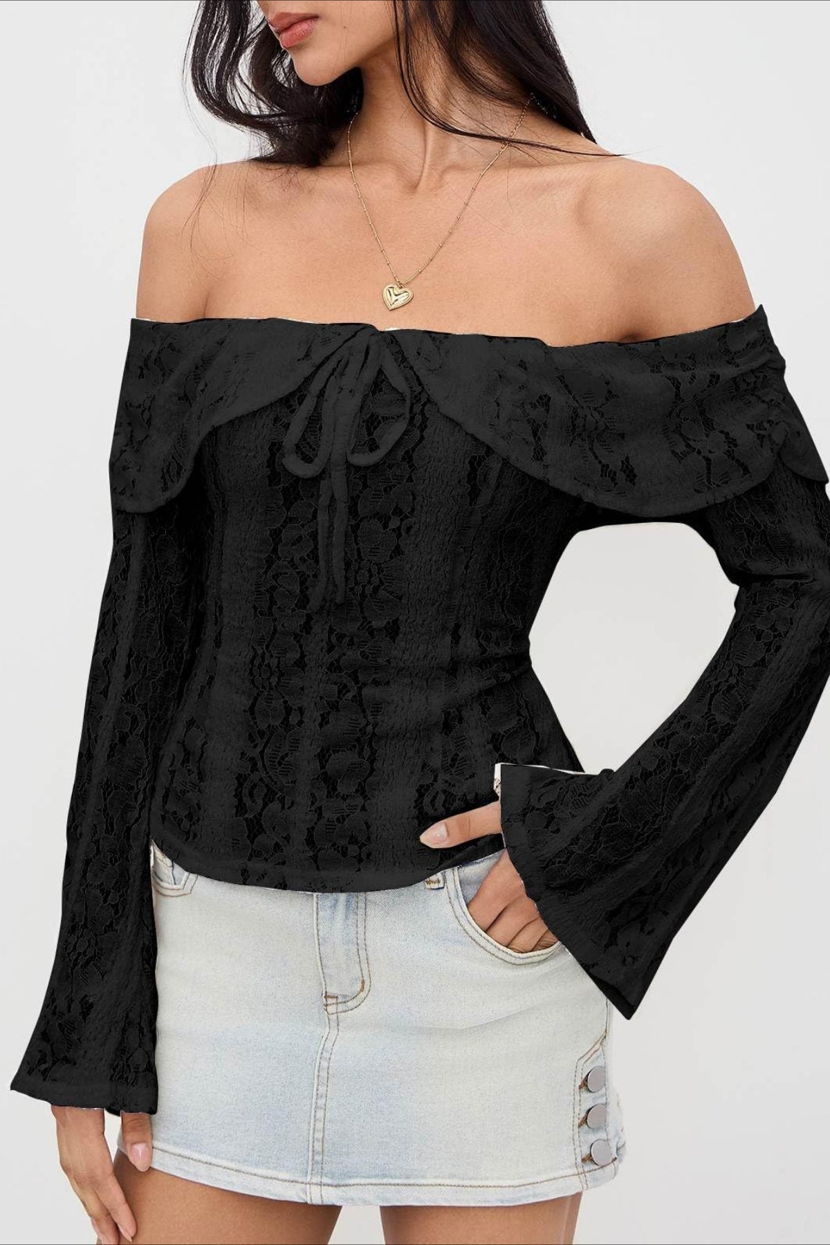 Lucy Lace Long Sleeve