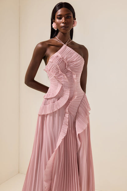 ARIA | Pleated Maxi Dress