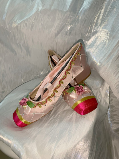 Genevieve's high heels
