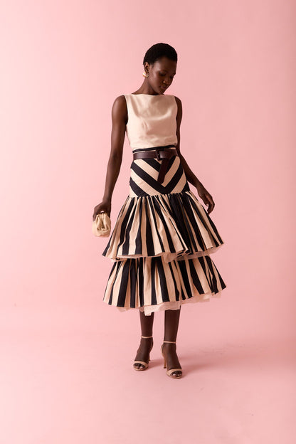 Rúnica | Midi Skirt