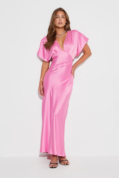 Ceasers | Satin Maxi Dress