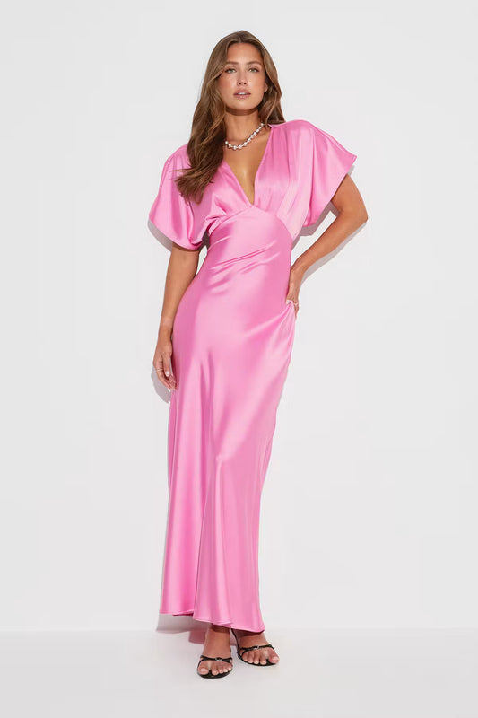 Ceasers | Satin Maxi Dress
