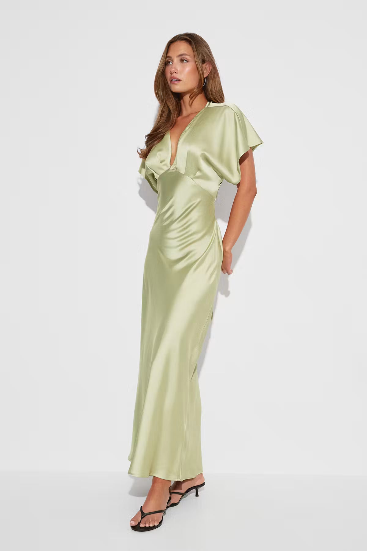 Ceasers | Satin Maxi Dress
