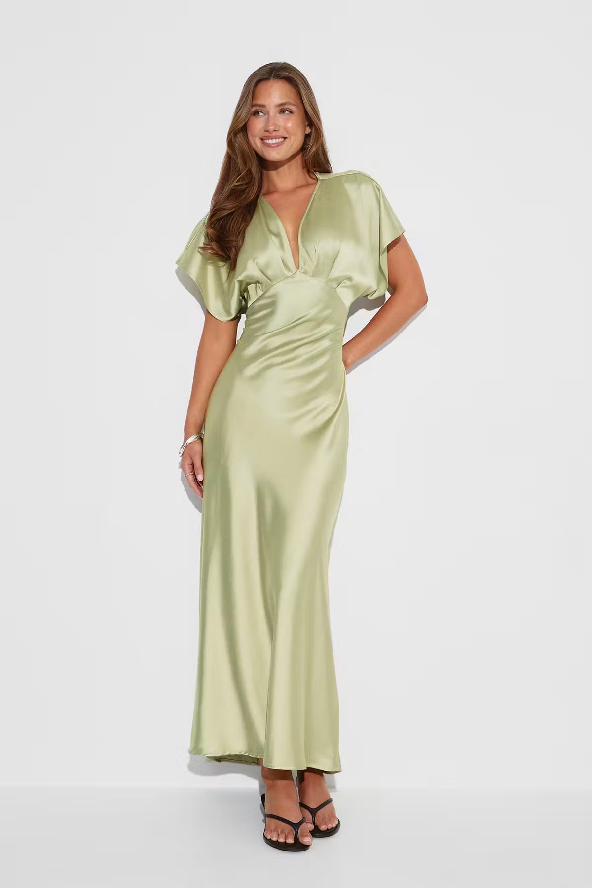Ceasers | Satin Maxi Dress