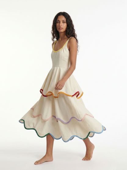 Oz | Ruffle Maxi Dress