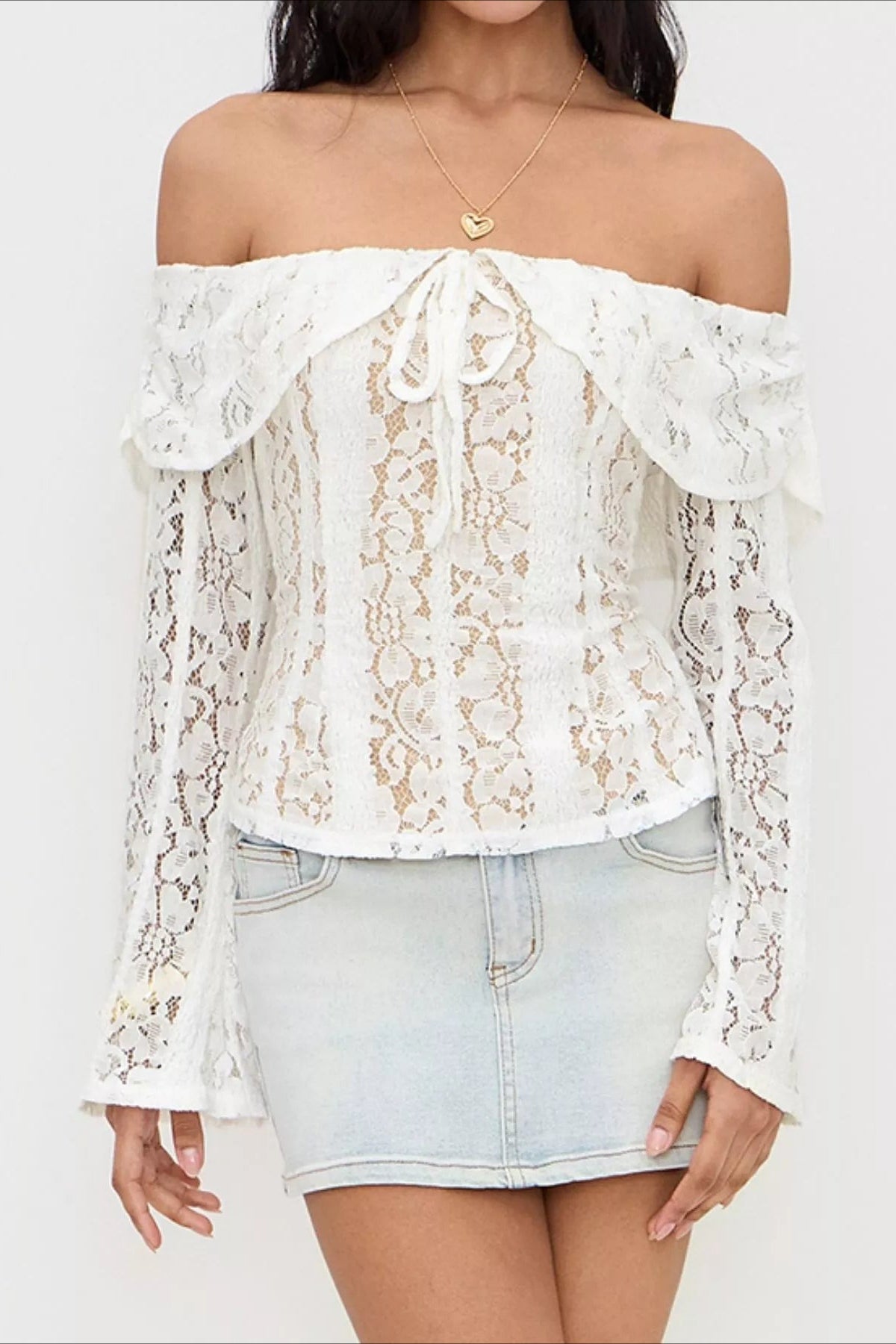 Lucy Lace Long Sleeve