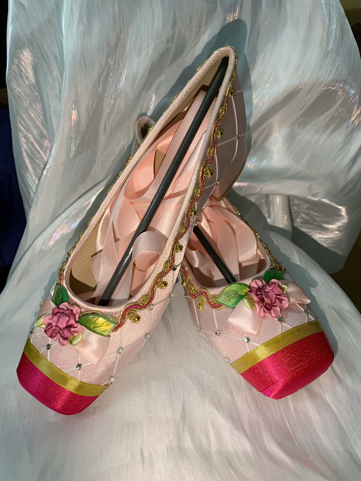 Genevieve's high heels