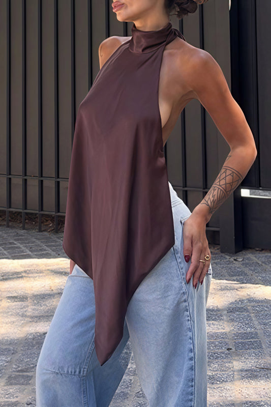 Mila Wavy Halter Top