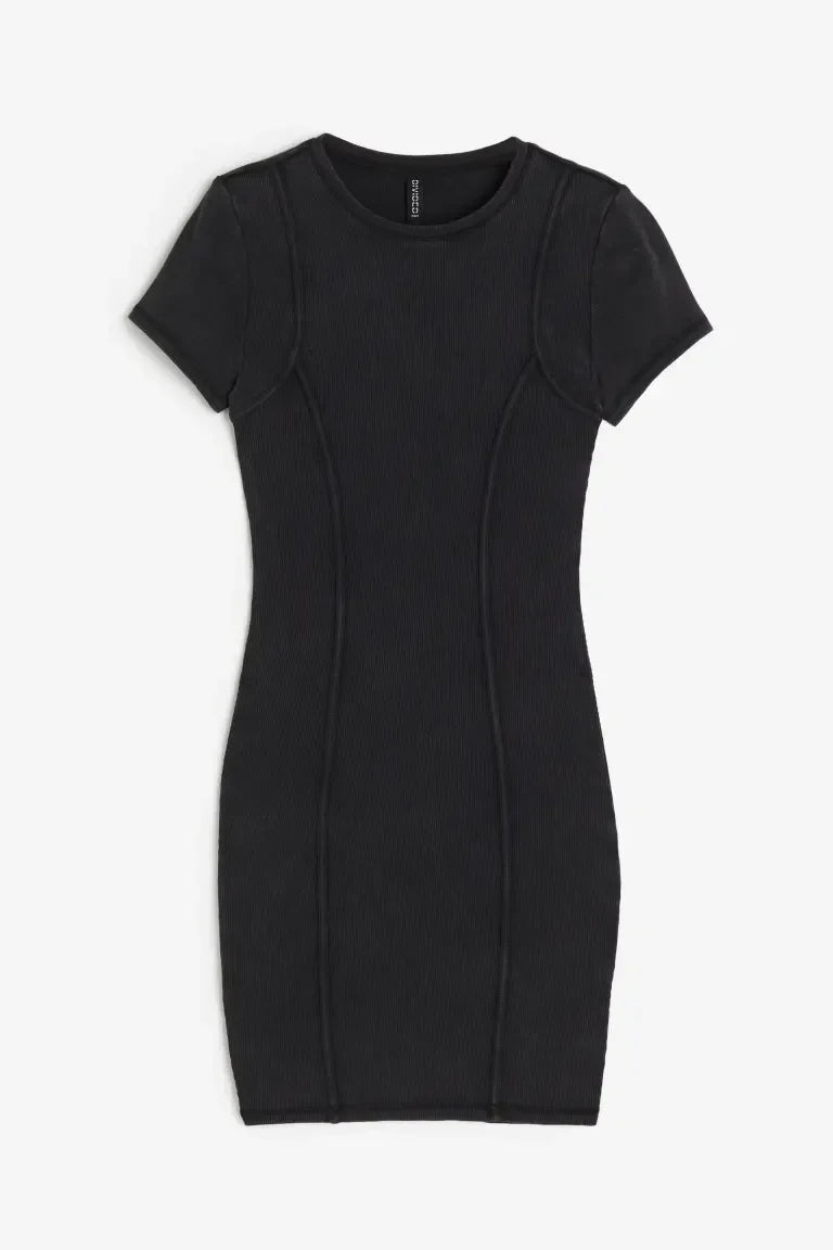 Knitted mini dress