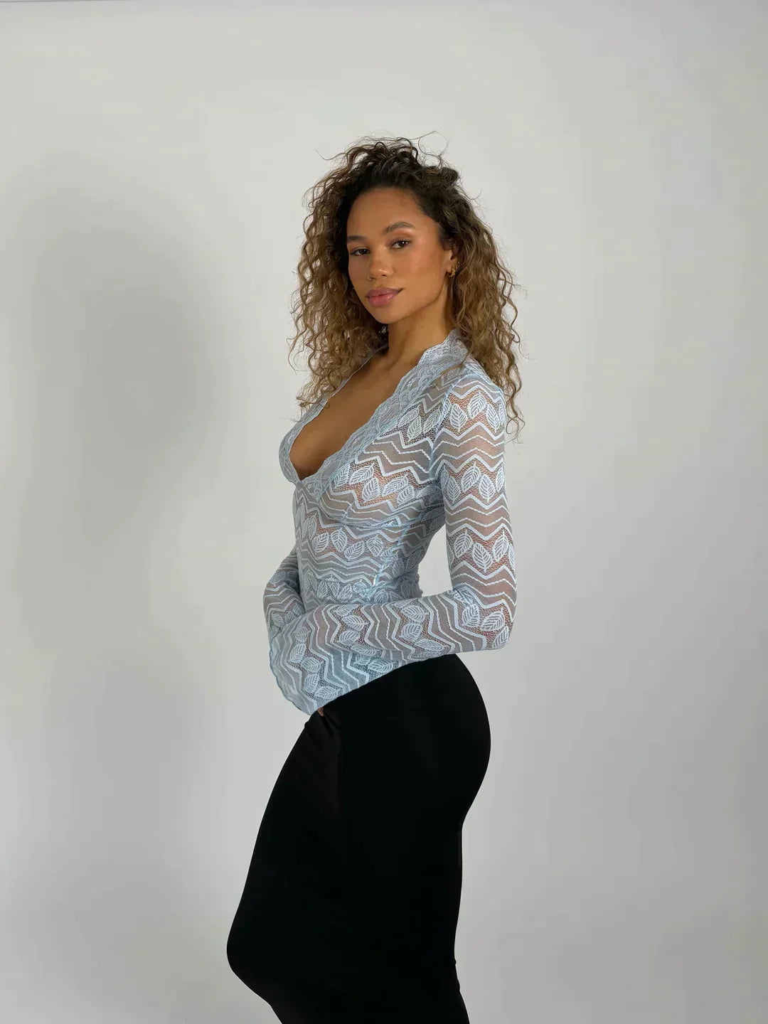 Vittoria | Modern Fashion Lace Top Blouse
