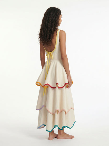 Oz | Ruffle Maxi Dress