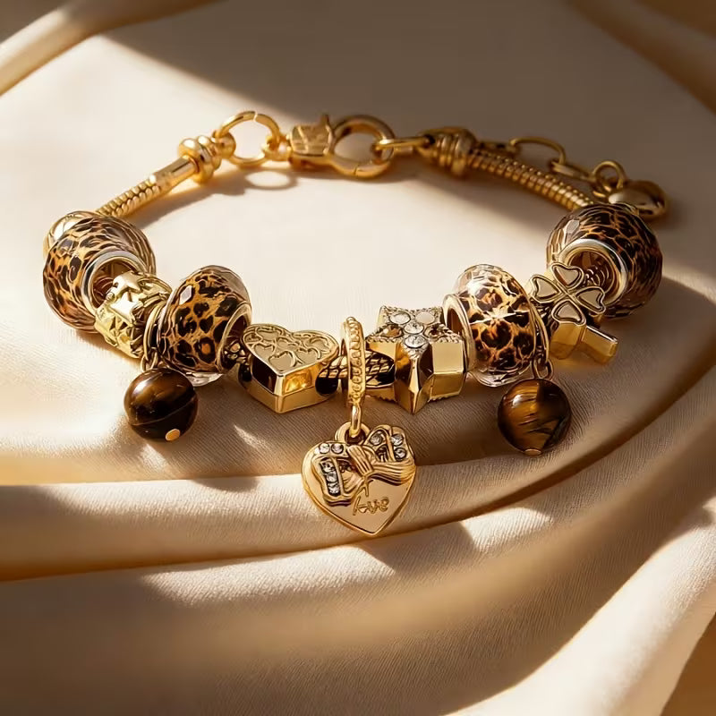 Céleste | Leopard Print Bracelet