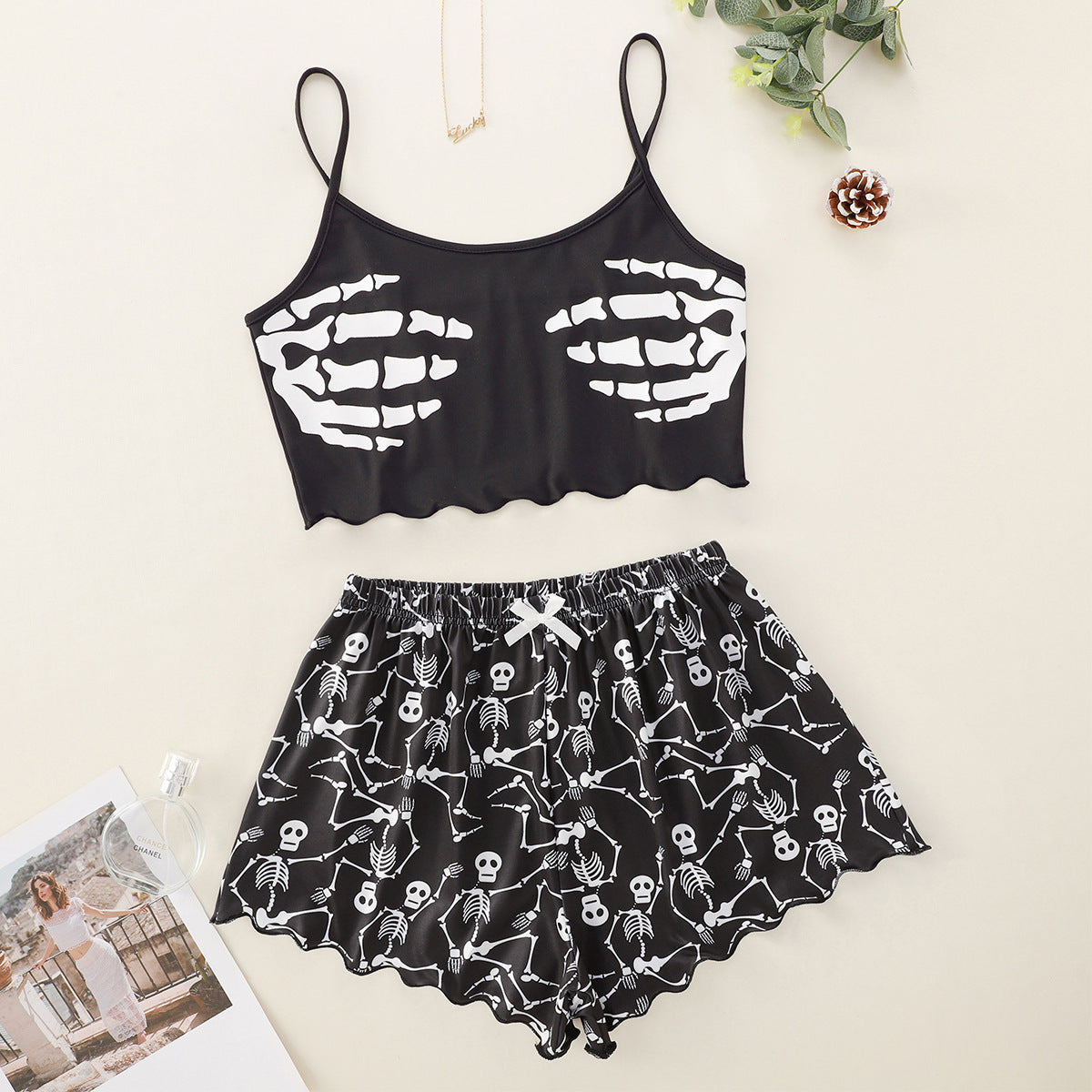 DivaElla™- Two-piece Halloween Pajamas Suit