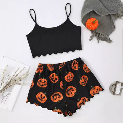 DivaElla™- Two-piece Halloween Pajamas Suit