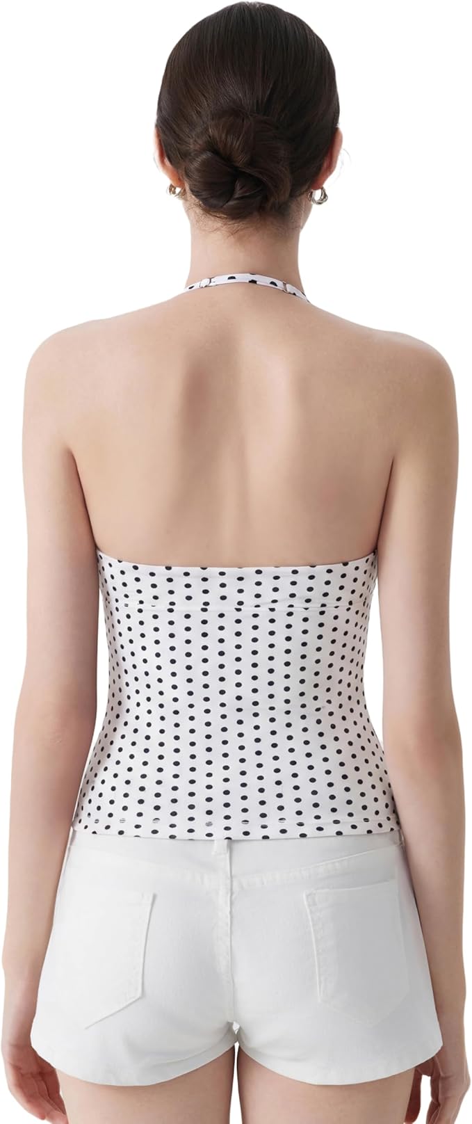 Eva | Double-Lined Padded Halter Tank