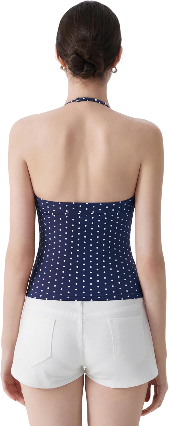 Eva | Double-Lined Padded Halter Tank