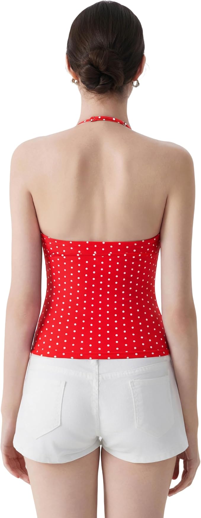 Eva | Double-Lined Padded Halter Tank