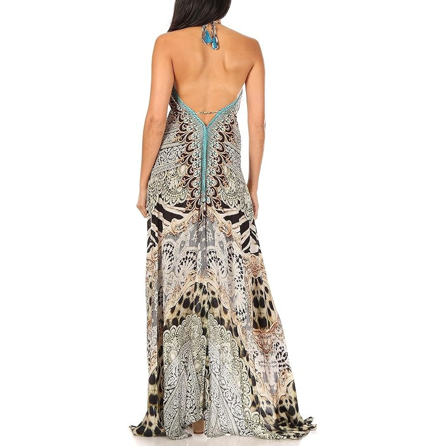 Sakkaz | Halter Handkerchief Dress