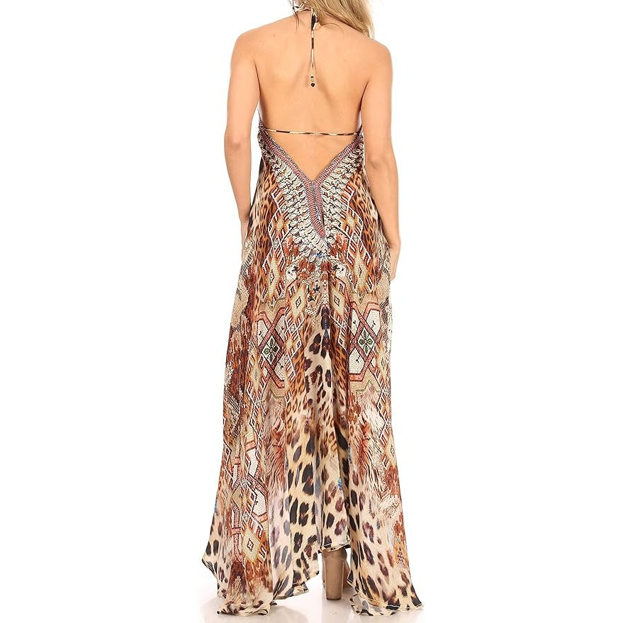 Sakkaz | Halter Handkerchief Dress