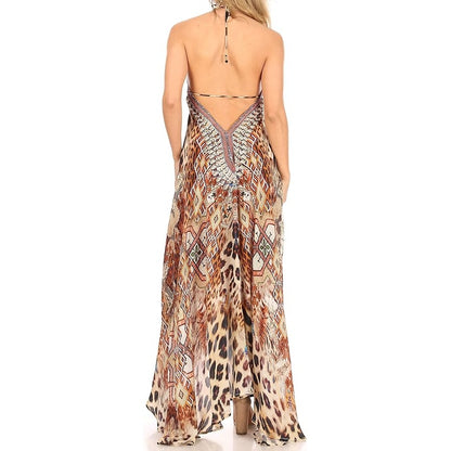 Sakkaz | Halter Handkerchief Dress