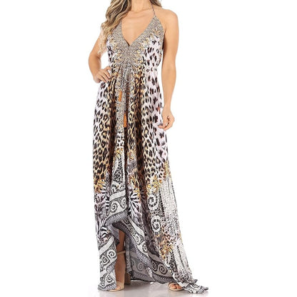 Sakkaz | Halter Handkerchief Dress